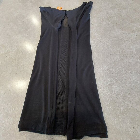 JOE FRESH Women's Black Cap Sleeves Knit Tee-Shirt w/Mesh Panel in Back - XS/TP - Picture 8 of 10